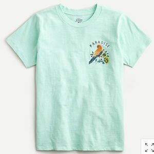 JCrew “Birds of Paradise” T-shirt